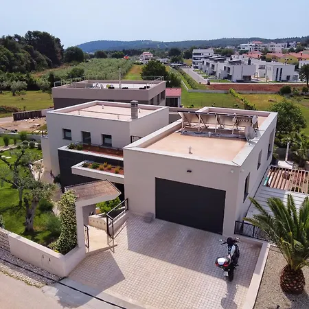 One Way For 8 People Near Medulin With Heated Pool, Kids Playground & Only 200 M From The Villa